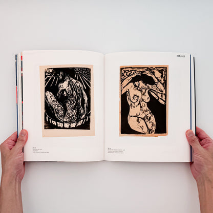 『Geheimnis der Materie: Kirchner, Heckel, Schmidt-Rottluff』Sandstein Verlag刊行、ブリュッケの木版画・木彫と素材としての木に焦点を当てた展覧会図録
