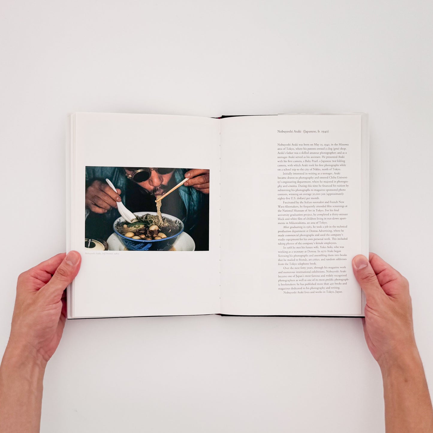 荒木経惟 / ARAKI Nobuyoshi『The Banquet』1993年刊行の写真集『食事』を全ページ複写収録したErrata Editions Books on Books #15
