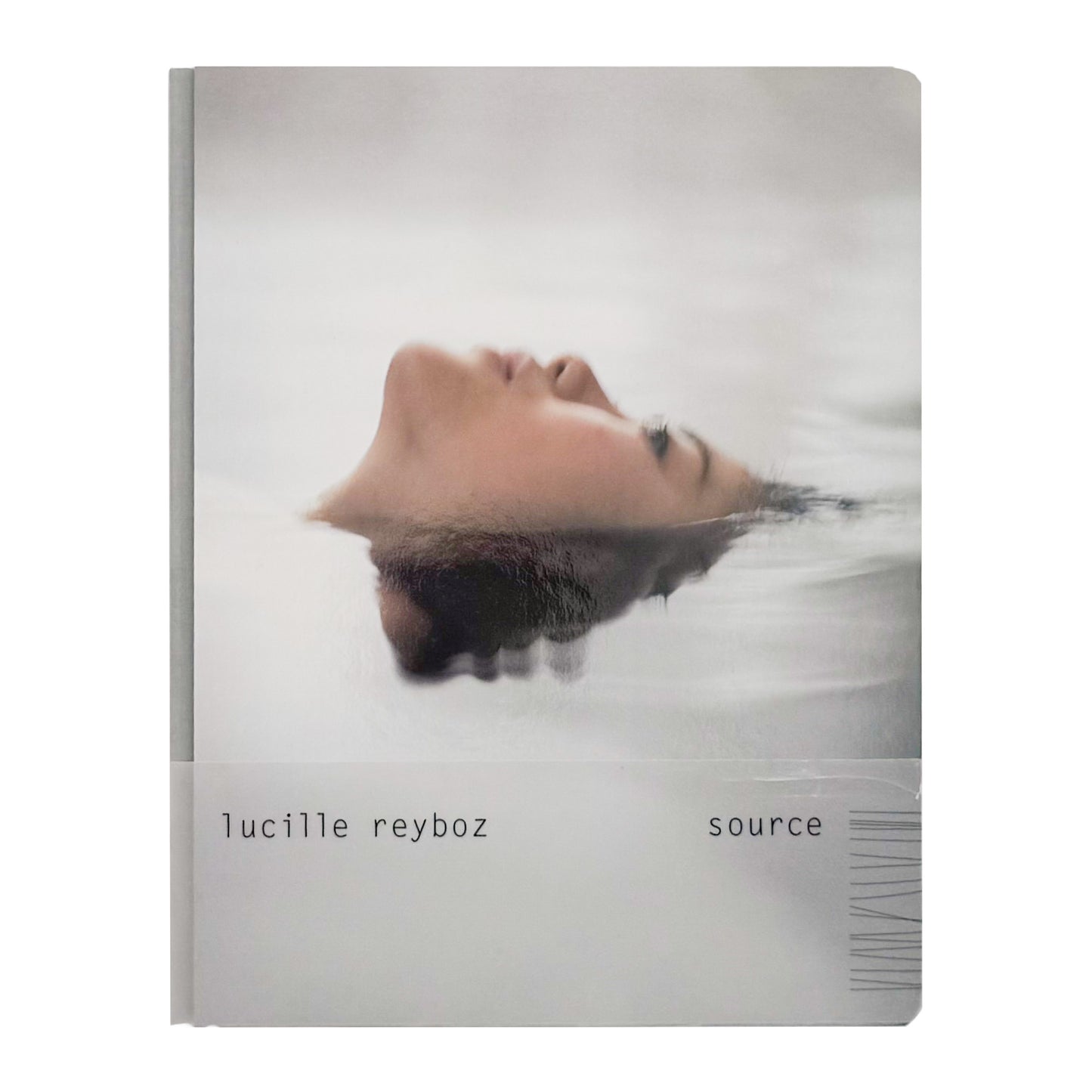 Lucille Reyboz『Source : 源』。日本の温泉を舞台に、人の身体と湯、岩、森などの自然との関係を撮影した2007年刊の写真集。