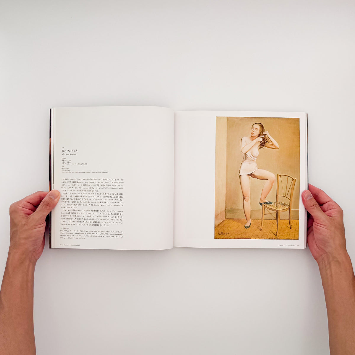 『バルテュス展 Balthus: A Retrospective』。2014年に東京都美術館・京都市美術館で開催された回顧展の図録。