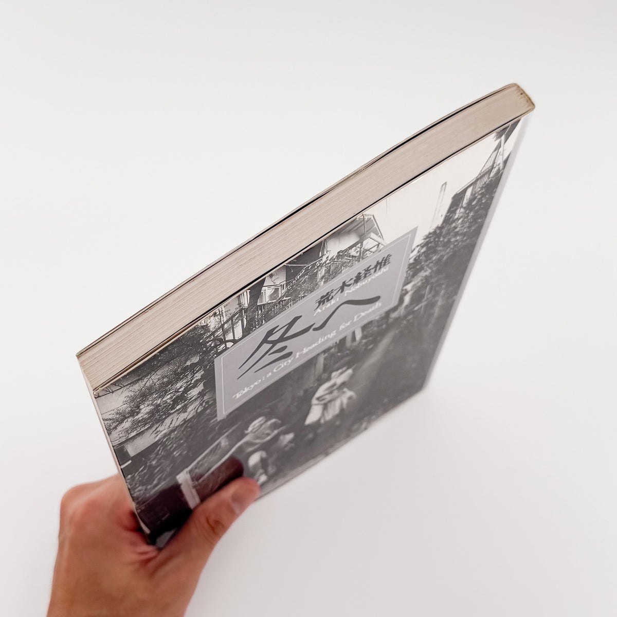 荒木経惟『冬へ / Tokyo : a City Heading for Death』。1989年の東京を撮影し、1990年にマガジンハウスから刊行された写真集。