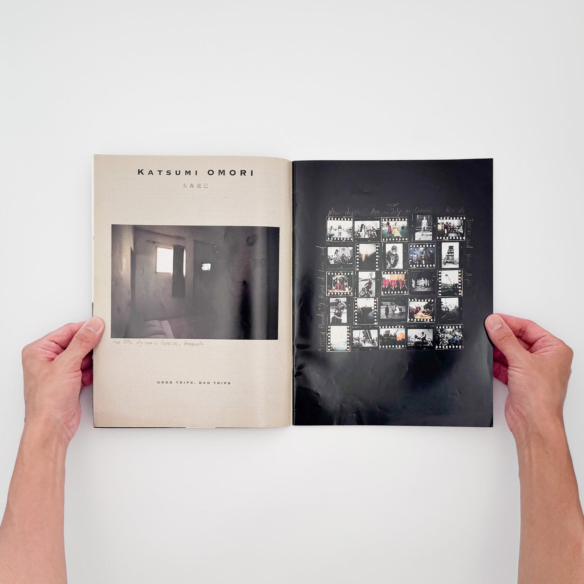 『写真新世紀 Vol.1』。第9回公募の受賞作品、ロバート・フランク特集、大森克己や小野寺由紀らの作品を掲載した、1994年キヤノン発行の創刊号。