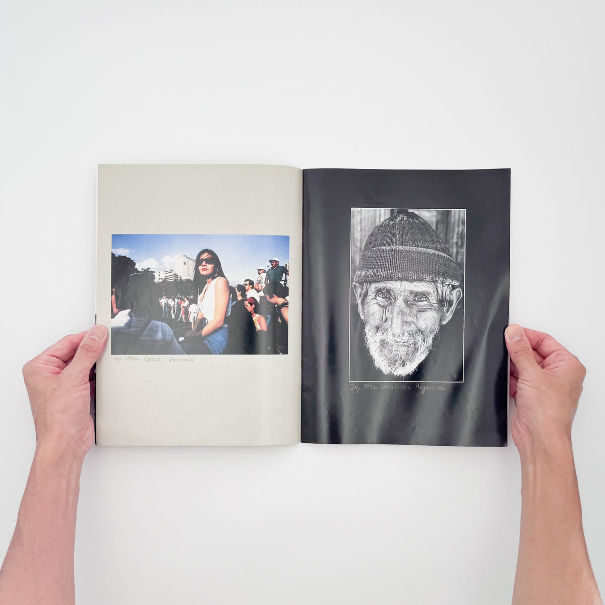 『写真新世紀 Vol.1』。第9回公募の受賞作品、ロバート・フランク特集、大森克己や小野寺由紀らの作品を掲載した、1994年キヤノン発行の創刊号。