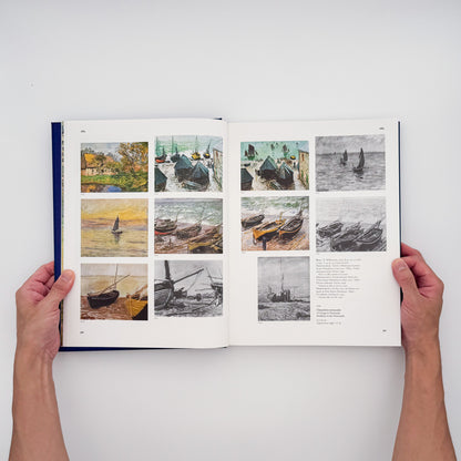 クロード・モネ『Monet: Catalogue Raisonné / Werkverzeichnis』。ダニエル・ヴィルデンシュタインによるモネの絵画作品総目録。TASCHEN刊、全4巻函入り。