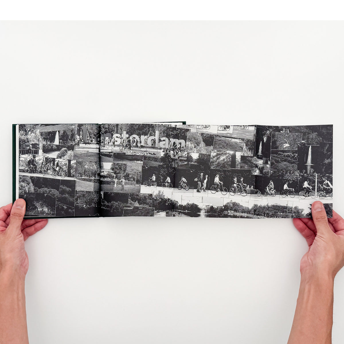 西野壮平『SHORT STORIES: Amsterdam』。2014年撮影の《Diorama Map》からアムステルダムの都市風景と細部を再構成した、2026年Migo刊の写真集。巻末にコラージュ作品全体図の折り込み付き。