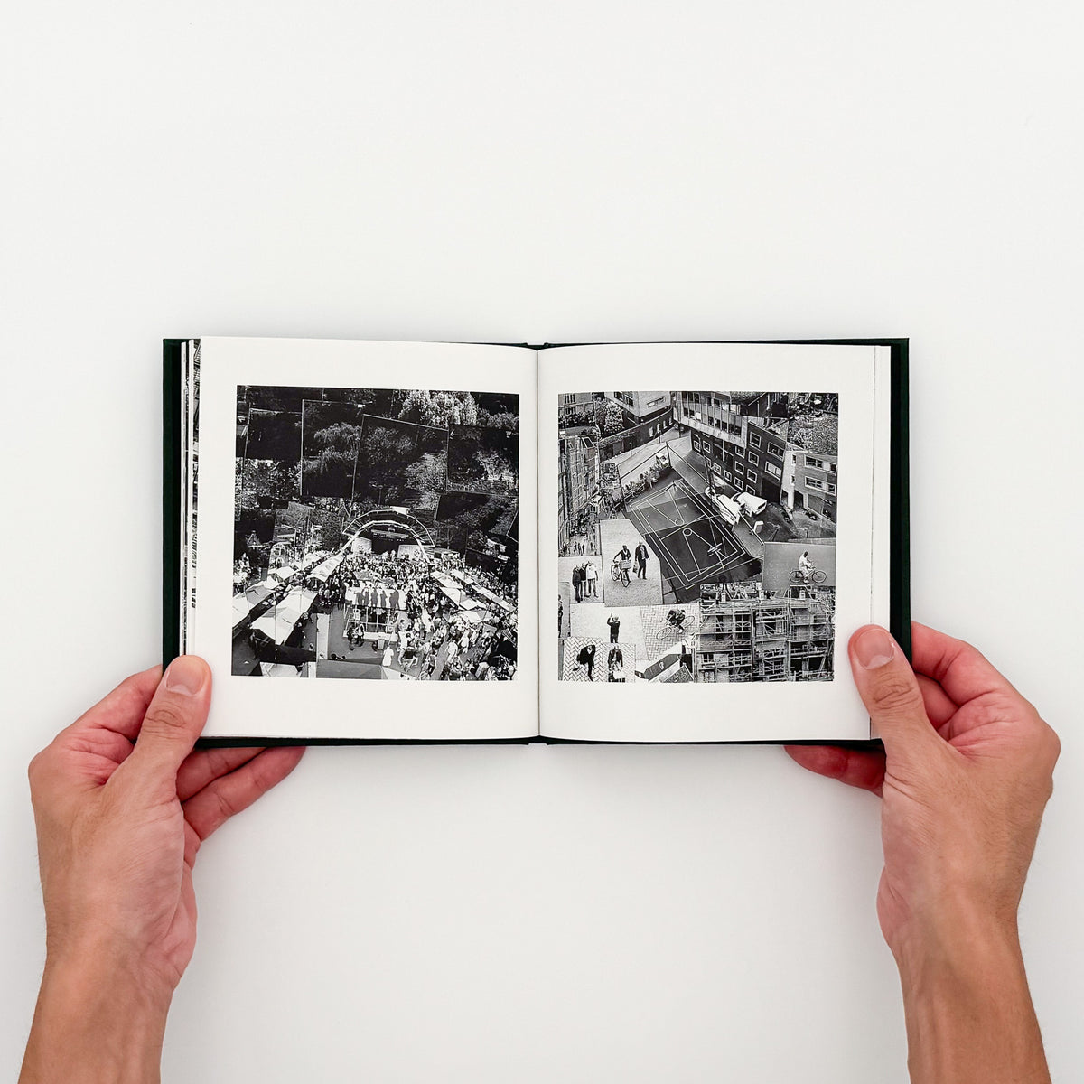 西野壮平『SHORT STORIES: Amsterdam』。2014年撮影の《Diorama Map》からアムステルダムの都市風景と細部を再構成した、2026年Migo刊の写真集。巻末にコラージュ作品全体図の折り込み付き。