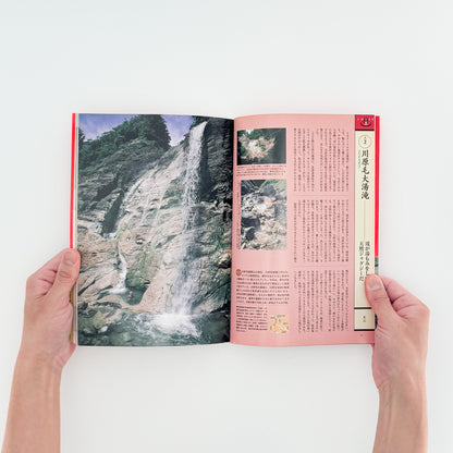 ARASHIYAMA Kozaburo / 嵐山光三郎『決定版（とっておき）快楽温泉201』北海道から薩南諸島まで、源泉や共同湯、伝統的な温泉宿を地域別に紹介した1999年講談社刊の温泉案内書。