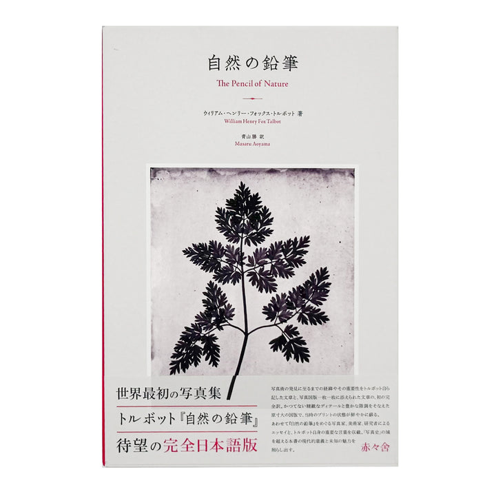 ウィリアム・ヘンリー・フォックス・トルボット『自然の鉛筆』。1844–46年刊の写真集を全訳し、24点の写真図版と論考を収録した2016年赤々舎刊日本語版。